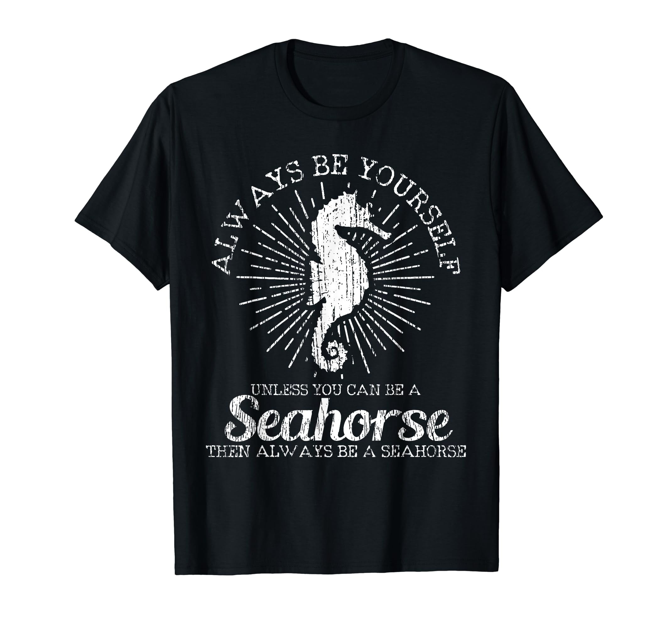 Basic Jersey Seahorse Relaxed T-Shirt main image 1