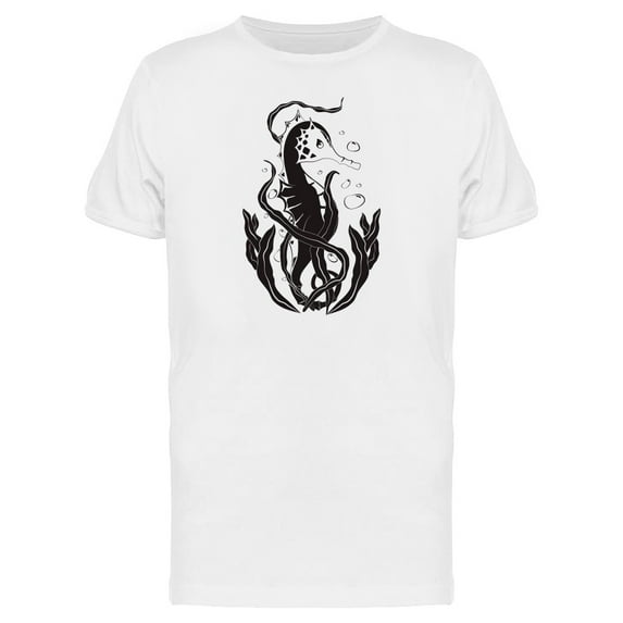 Seahorse Tattoo Style Tee Men's -Image by Shutterstock