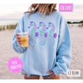 thumbnail image 1 of Seahorse Trio Sweatshirt, Cute Women's Beach Sweater, Trendy Summer Crewneck, Oversized Sweatshirt, Swimsuit Cover Up, for Her All Size S-5Xl, 1 of 5