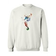 thumbnail image 1 of Seahorse  With Butterflies Sweatshirt Women -Image by Shutterstock, Female Large, 1 of 4