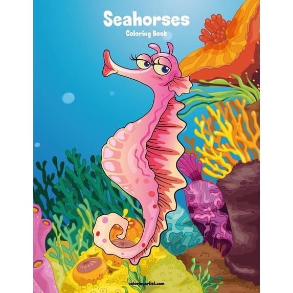 Seahorses Seahorses Coloring Book 1, Book 1, (Paperback)