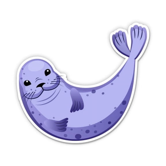 Seal - 3" Vinyl Sticker - For Car Laptop I-Pad Phone Helmet Hard Hat - Waterproof Decal