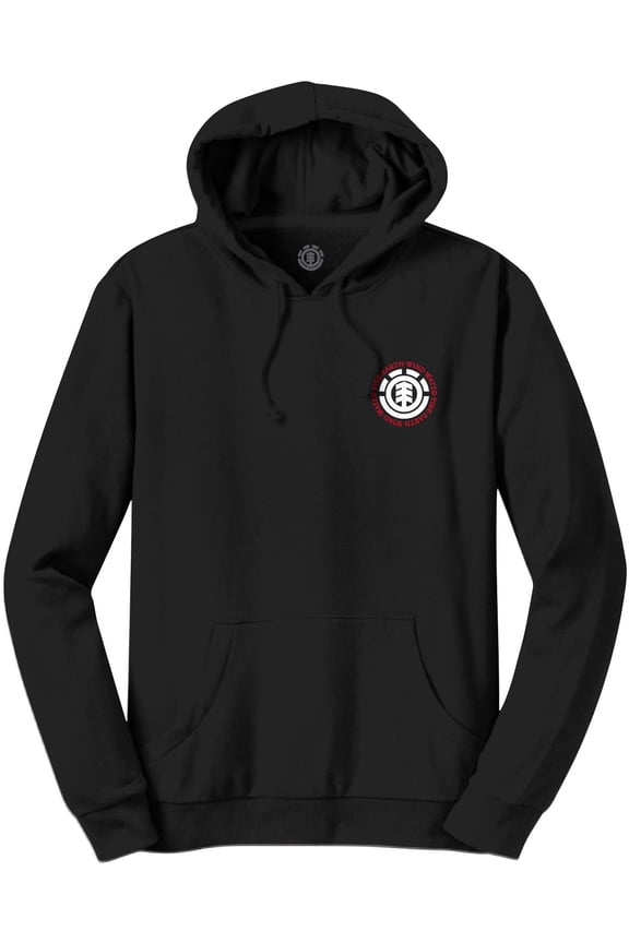 Seal Backprint Pullover Hoody [Flint Black]