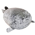 thumbnail image 1 of Seal Cute Cushion Plush Toy Animal Cushion Soft Sleeping (Eyes open 40cm), 1 of 5