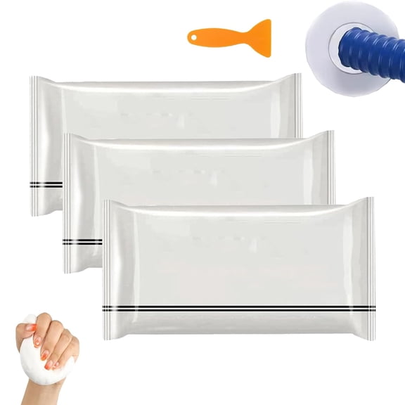 Seal Fix Mudputty,Wall Putty Hole Repair,Waterproof Sealant Mastic,Waterproof Repair Sealing Clay, Quick Wall Mending Mud for Drain Connection, for Holes and Gaps wall Filler