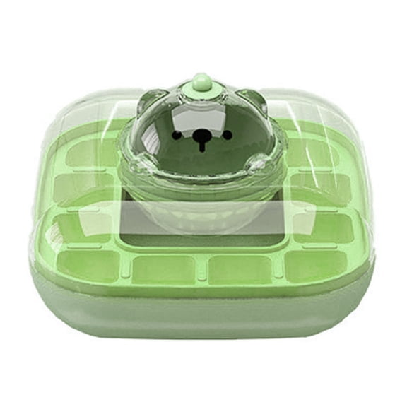 Seal Ice Box Home Use Ice Maker Storage Box with Lid Refrigerator Ice Mold for Freezers Easily release Tray