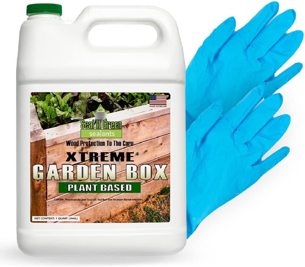 Seal It Green Garden Box SealerPlant Based, NonToxic & NonLeaching