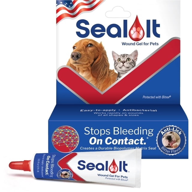 Seal It® Wound Gel for Pets USMade Dog Wound Care Gel to Stop
