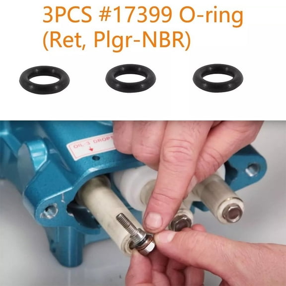 Seal Kit Compatible with CAT Pump 5 Frame Plunger Pumps 30 31 34 35 310 340 350, Replaces 30623, 1-Pack