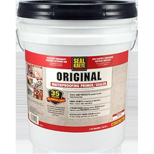 Seal Krete Original Clear WaterBased Waterproofing Primer & Sealer 5