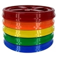 thumbnail image 1 of Seal Lid, Assorted Colors, 5 Pack - New! - Boxed! - 5 Gallon Bucket Lids (Fits 3.5, 5, 6, & 7 Gal.) Storage Container Lid by, 1 of 2