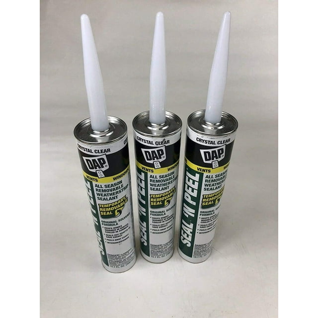 Seal 'N Peel Removable Weatherstrip Caulk