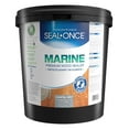 thumbnail image 1 of Seal-Once Marine Premium Wood Sealer - Waterproof Sealant - Wood Stain and Sealer in One - 5 Gallon & Coastal Gray, 1 of 8