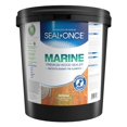 thumbnail image 1 of Seal-Once Marine Premium Wood Sealer - Waterproof Sealant - Wood Stain and Sealer in One - 5 Gallon & Natural, 1 of 8