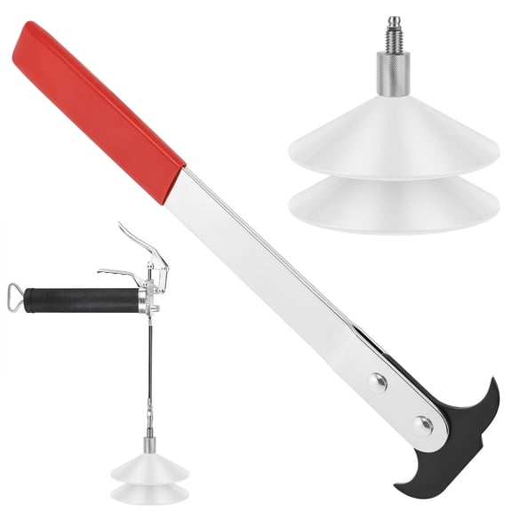 Seal Puller Tool & Bearing Packer,Wheel Bearing Grease Packer, Red, Classic