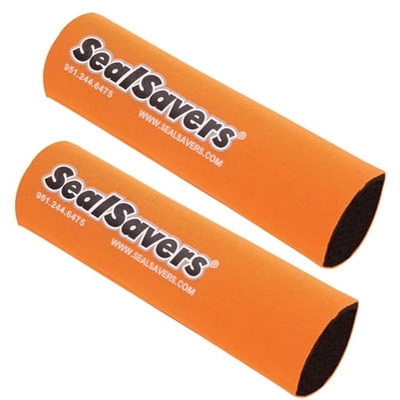 Seal Savers Fork Covers 44-50mm Fork Tube, Short Orange for Honda CRF250R 2004-2018