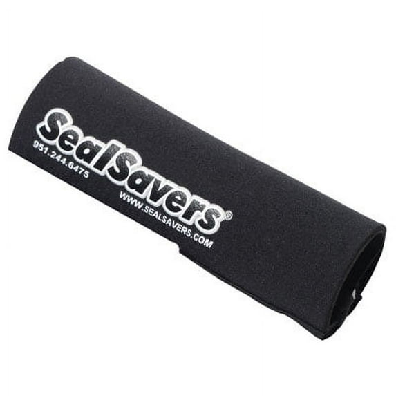 Seal Savers Zip-On Fork Covers 36-43mm Fork Tube, Short Black for KTM 250 EXC 2000-2002