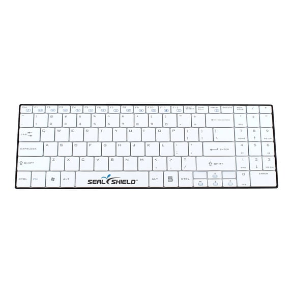 Seal Shield Silver Seal SSKSV099BT Keyboard - Wireless Connectivity - Bluetooth - English, French