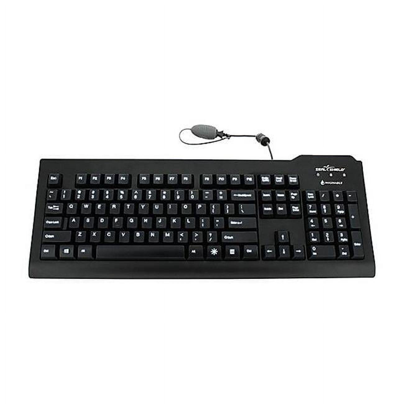 (未使用･未開封品)　Seal Shield SEAL GLOW シリコンキーボード - バックライト付属 食洗機で洗浄可 &amp; 抗菌 (白)(USB)(Gen 2 デザイン) SW106G2 tu1jdyt Seal Glow™ Waterproof Silicone Keyboard- Backlit w/Magnetic