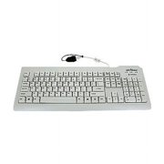 Seal Shield Medical Grade Keyboard Backlit- Quick Connect Dishwasher Safe & Anti
