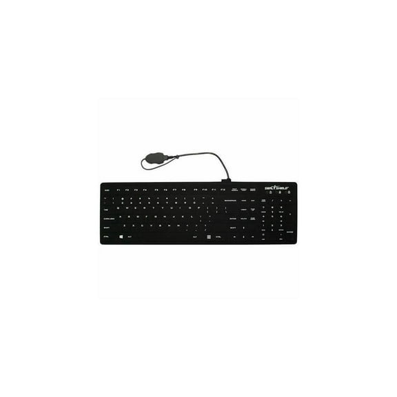 Seal Shield SK104 Waterproof Silicone Keyboard