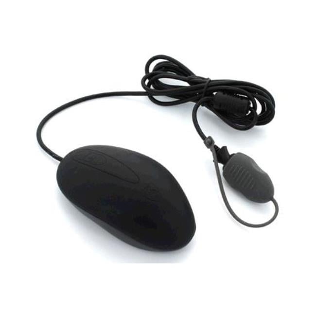 Seal Shield SSM3 Washable Silicone Mouse, Black - Walmart.com
