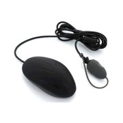 Seal Shield SSM3 Washable Silicone Mouse, Black