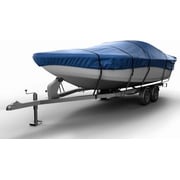 Seal Skin Covers Universal Boat Cover, Waterproof All Weather Protection, Fits 17-19L x 100"W beam
