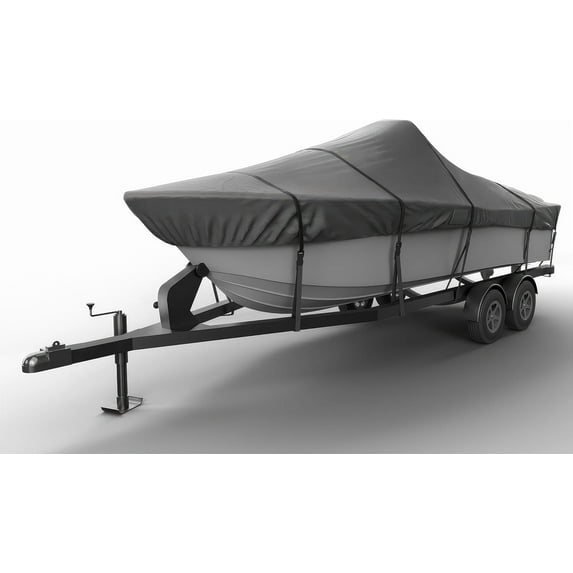 Seal Skin Covers Universal Boat Cover, Waterproof All Weather Protection, Fits 22'-24'L x 116"W (beam)