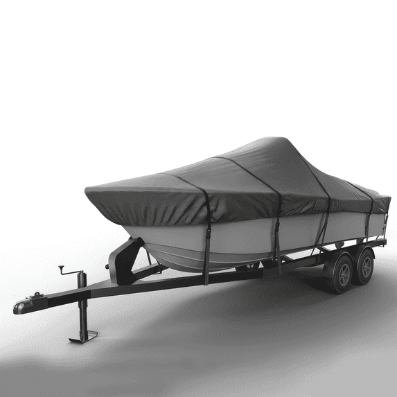 Seal Skin Center Console Boat Cover, Waterproof All Weather Protection, Fits 18'-19' L & Up to 102" W (Beam)