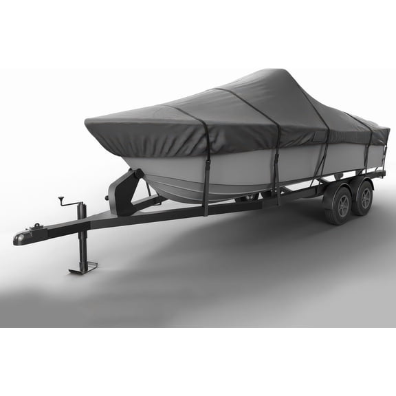 Seal Skin Marine-Grade Waterproof Center Console Boat Cover, Fits 18'-19' L x 102" W