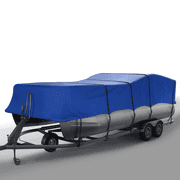 Seal Skin Waterproof Pontoon Boat Cover, Marine-Grade Outdoor Protection, Fits 17-20L x 102W Beam