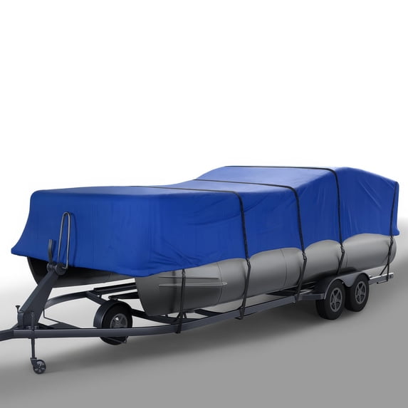 Seal Skin Covers Pontoon Boat Cover, Waterproof Outdoor Protection, Fits 17'-20'L x 102"W (Beam)