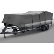 Seal Skin Covers Pontoon Boat Cover, Waterproof Outdoor Protection, 25-28L x 102"W Beam