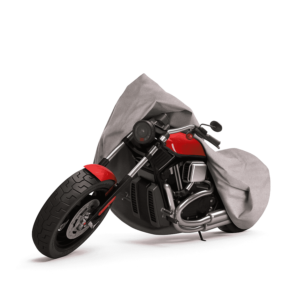 Seal Skin Outdoor Motorcycle Cover, Waterproof All-Season Protection, UV Snow Rain Proof, Fits (81" - 89")