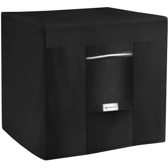 Seal Skin Square Fire Pit Cover Waterproof Heavy Duty Outdoor, 32"L X 32"W X 24”H