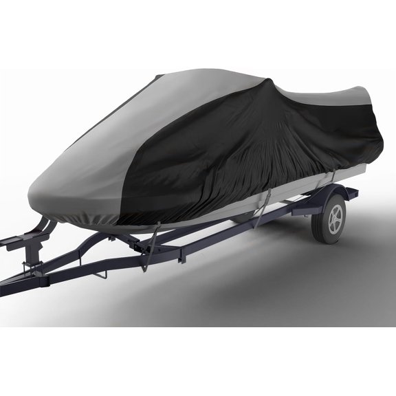Seal Skin Jet Ski Cover, Heavy-Duty Waterproof & UV Protection, Fits (Fits Upto 95")