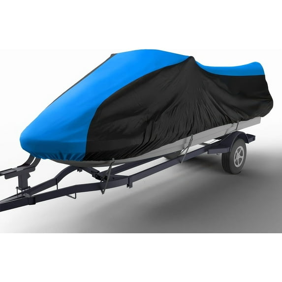 Seal Skin Jet Ski Cover, Heavy-Duty Waterproof & UV Protection, Fits Upto 101" - 115" (2 Seater)