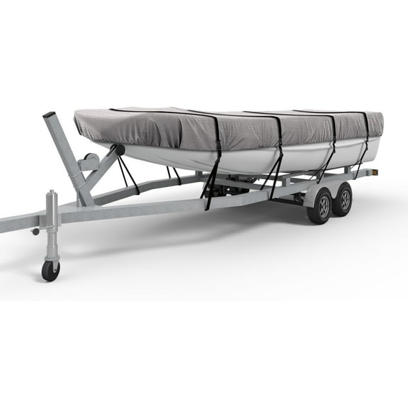 Seal Skin Jon Boat Cover, Waterproof All Weather Protection, Fits Up to 10' 5'' L & Up to 54” W