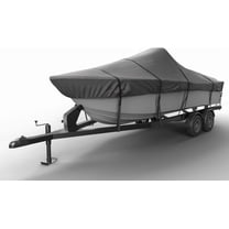 Seal Skin Covers Tri Hull Boat Cover, Waterproof UV Resistant, Fits Up to 15'L & 86" W