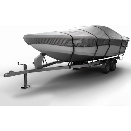Seal Skin Waterproof Walk Around Boat Cover, UV Resistant, Fits Up to 22'6" L & 104" W