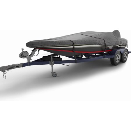 Seal Skin Waterproof Pro Bass Boat Cover, All Weather Protection, Fits Up to 21.6'-22.6' L & 96” W