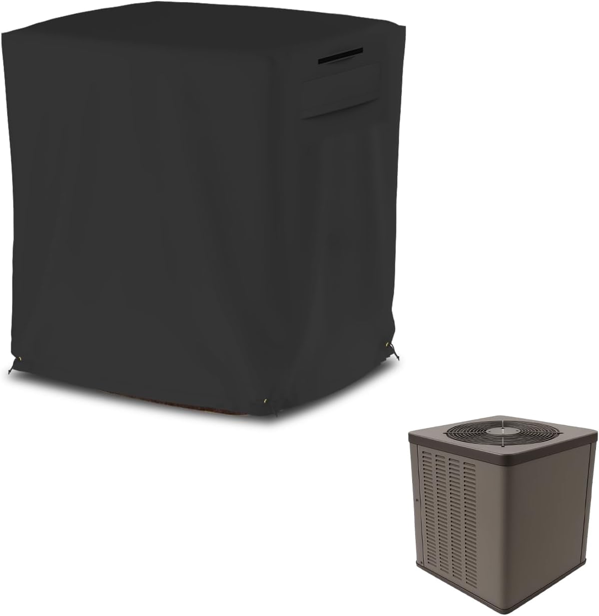 Seal Skin Waterproof Air Conditioner Cover - Heavy Duty Outdoor AC ...