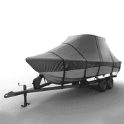 Seal Skin T-Top Boat Cover, Waterproof Outdoor Protection, Fits 31'6'' L & 120" W (Beam)
