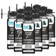 Seal Spray Foam Dispensing Gun Cleaner 15.6 OZ Can 1 Case - QTY 12 CANS