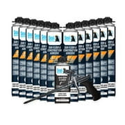 Seal Spray Sub-Floor and Construction Polyurethane Adhesive (Case of 12 / 25.4oz Cans) with 15" Seal Spray Gun and 1 Can of 16.9oz Seal Spray Cleaner