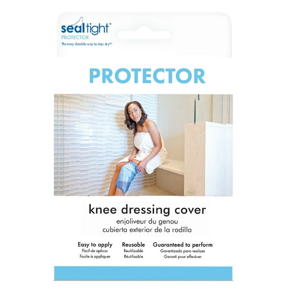 Seal-Tight Waterproof Knee Cast Cover and Bandage Protector - Medium