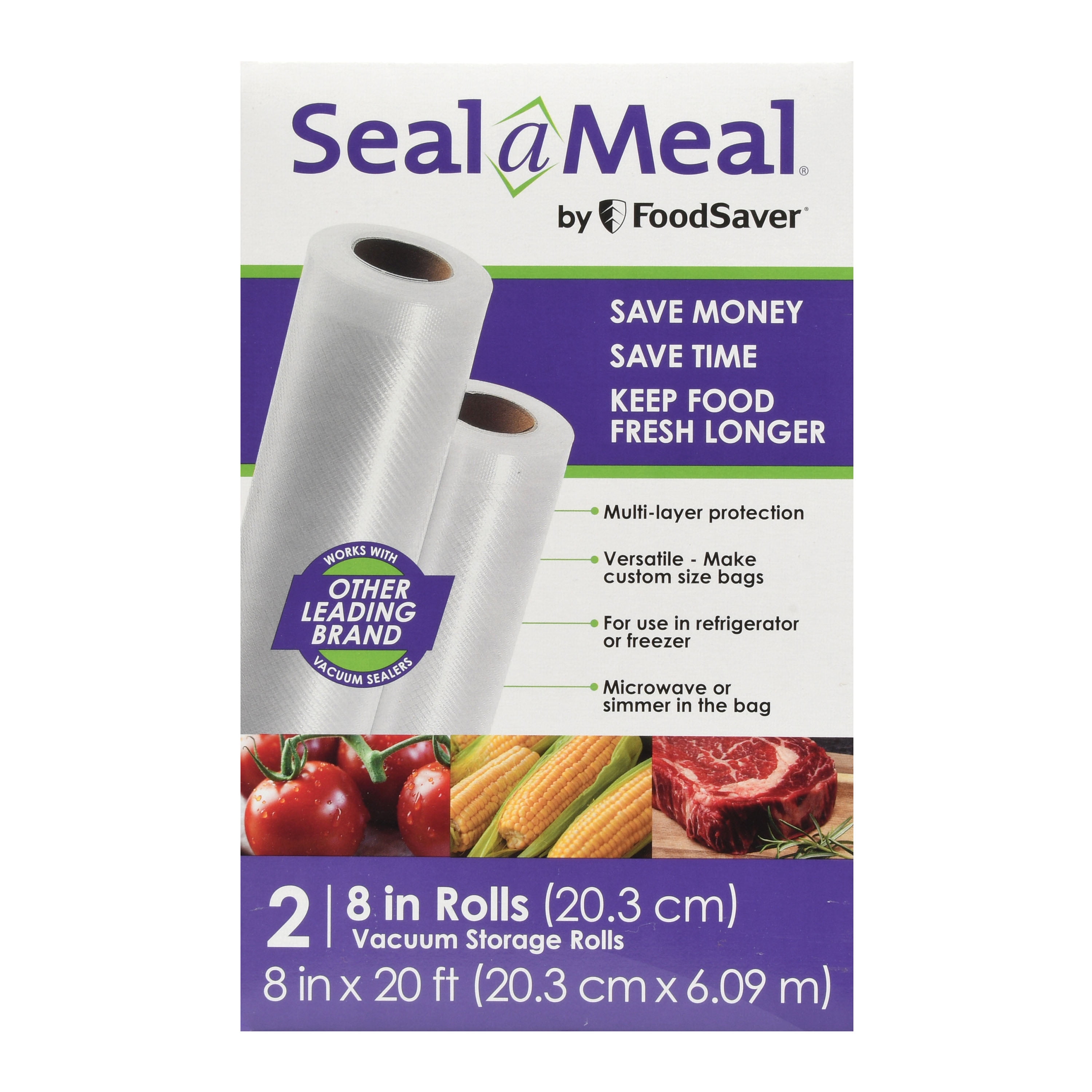 FoodSaver® Vacuum Seal Roll, 8 in x 20 ft - Kroger
