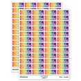 thumbnail image 1 of Seal of Approval Check Mark Checkmark Sticker Set - Rainbow - Gloss Finish - 1.25" Mini, 1 of 7