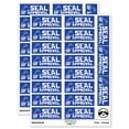Seal of Approval Teacher Student School Sticker Set - Dark Blue - Gloss ...